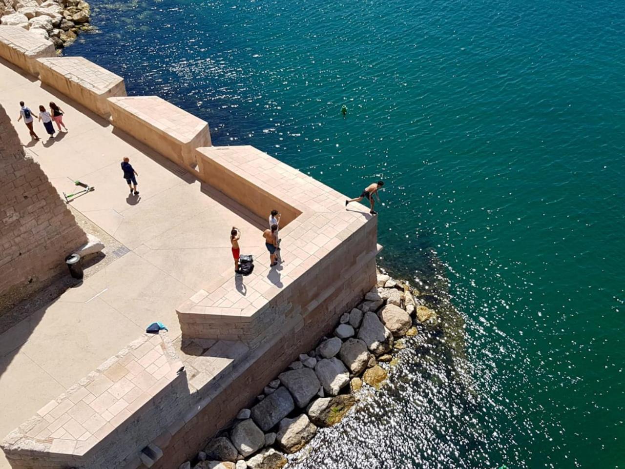 Apartamento Studio Cathédrale Vieux-Port - Mucem - Vieille Charité Marsella Exterior foto